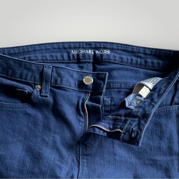 Michael Kors Women's Indigo Blue Skinny Stretchy Jeans Size 4 - Picture 4 of 9